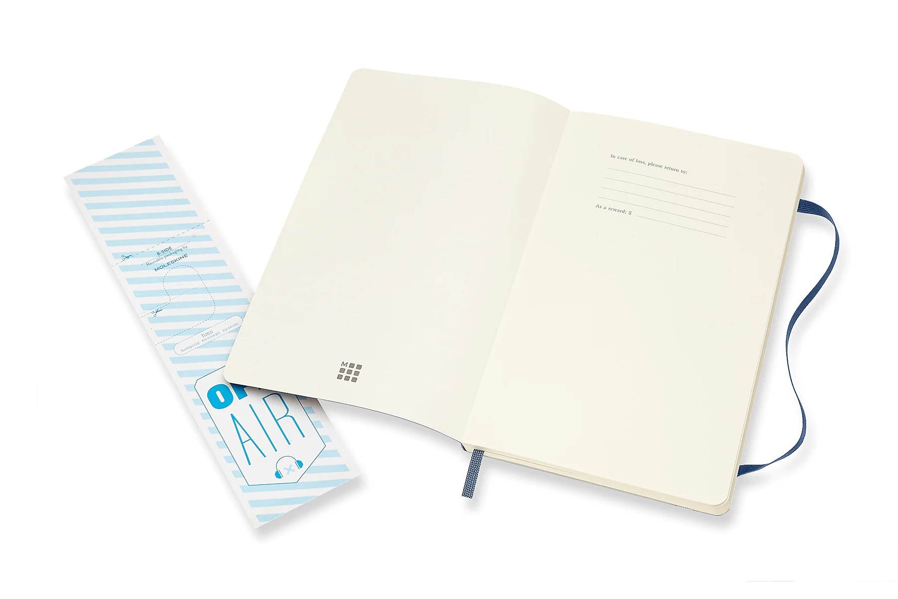 Moleskine Large Soft Cover Dotted Sapphire 854764XX