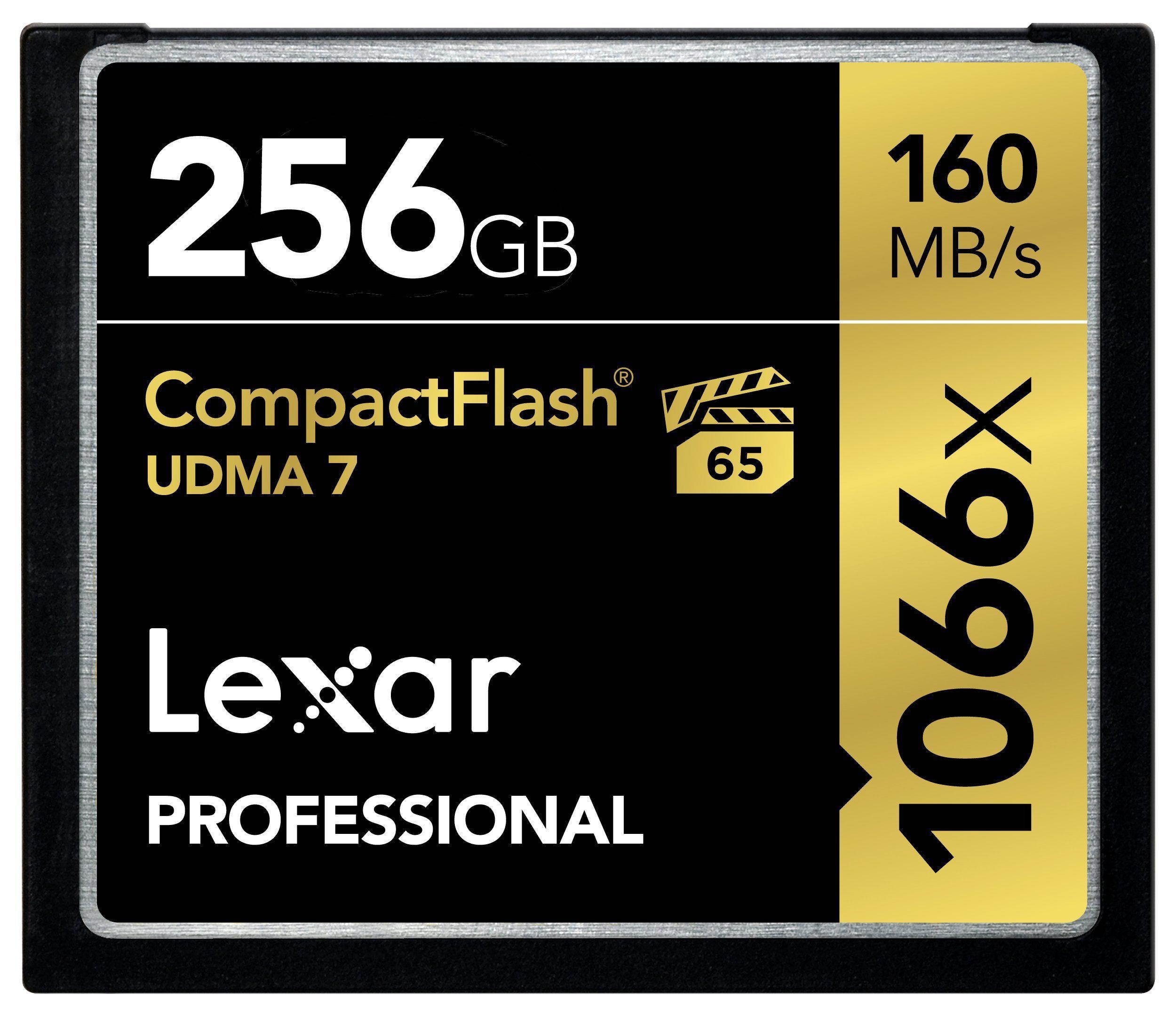 Lexar Professional 256 GB Compact Flash (CF) Flash Card