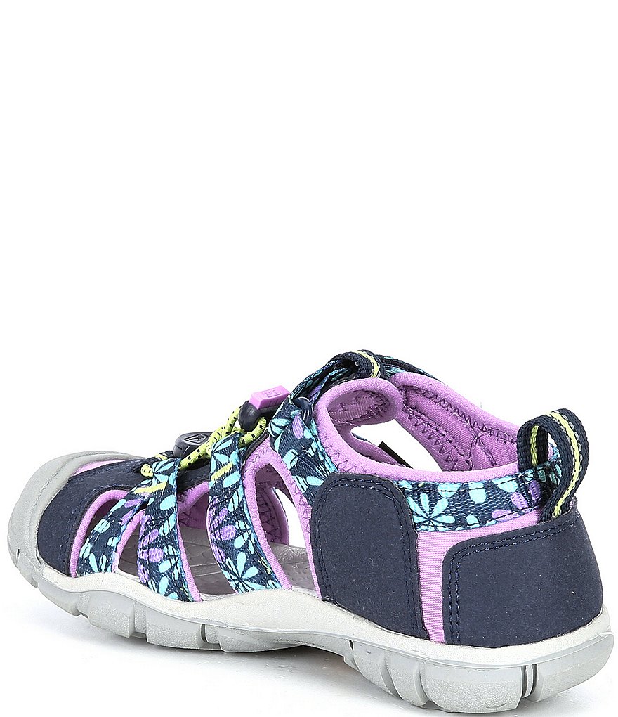 KEEN Girls' Seacamp II CNX Washable Fisherman Sandals (Toddler)