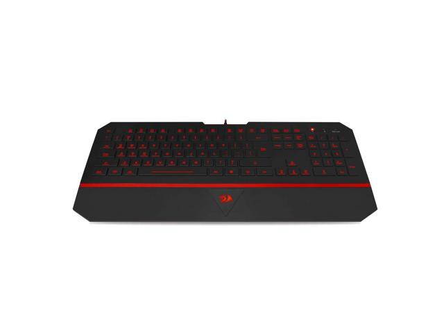New Gaming Keyboard, RGB Gaming Keyboard RGB LED Backlit Illuminated 104 Key Silent Keyboard with Wrist Rest for Windows PC Games (RGB Backlit) Laser Engraved Keycaps ,Low profile Design