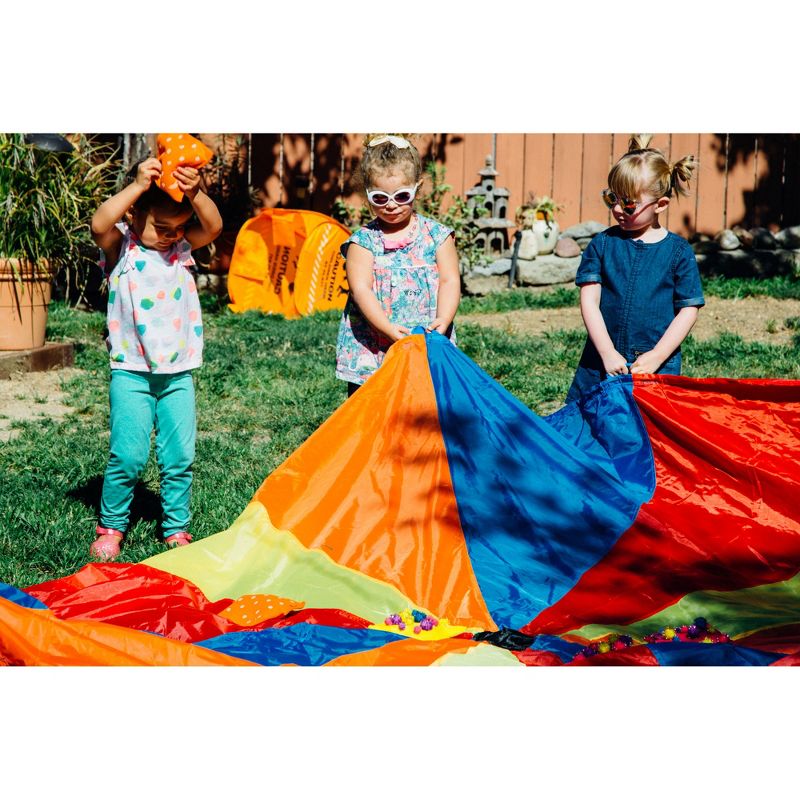 Pacific Play Tents Kids Playchute Parachute Multicolored 10 Ft