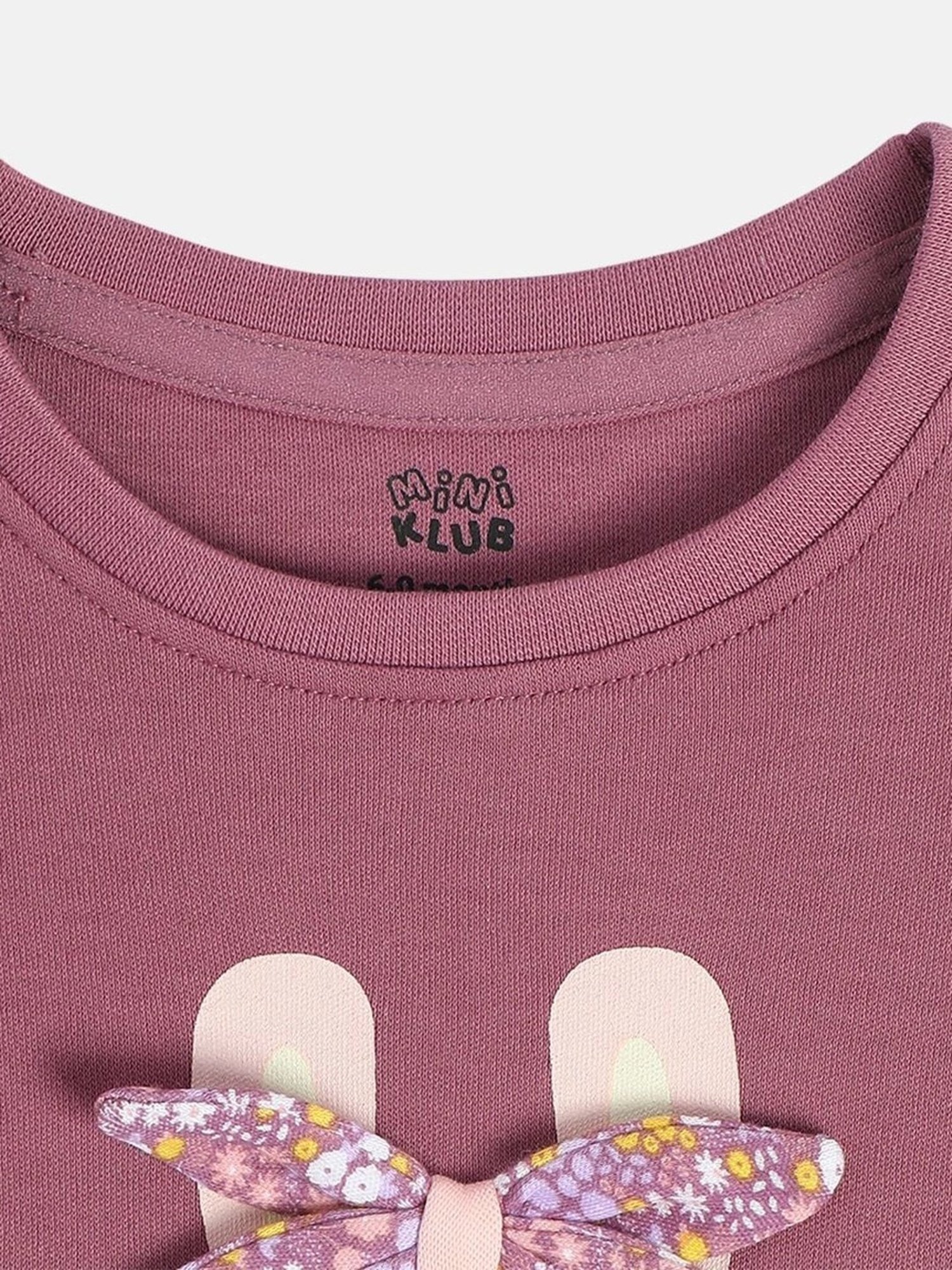 Bodycare Kids Violet Embellished T-Shirt