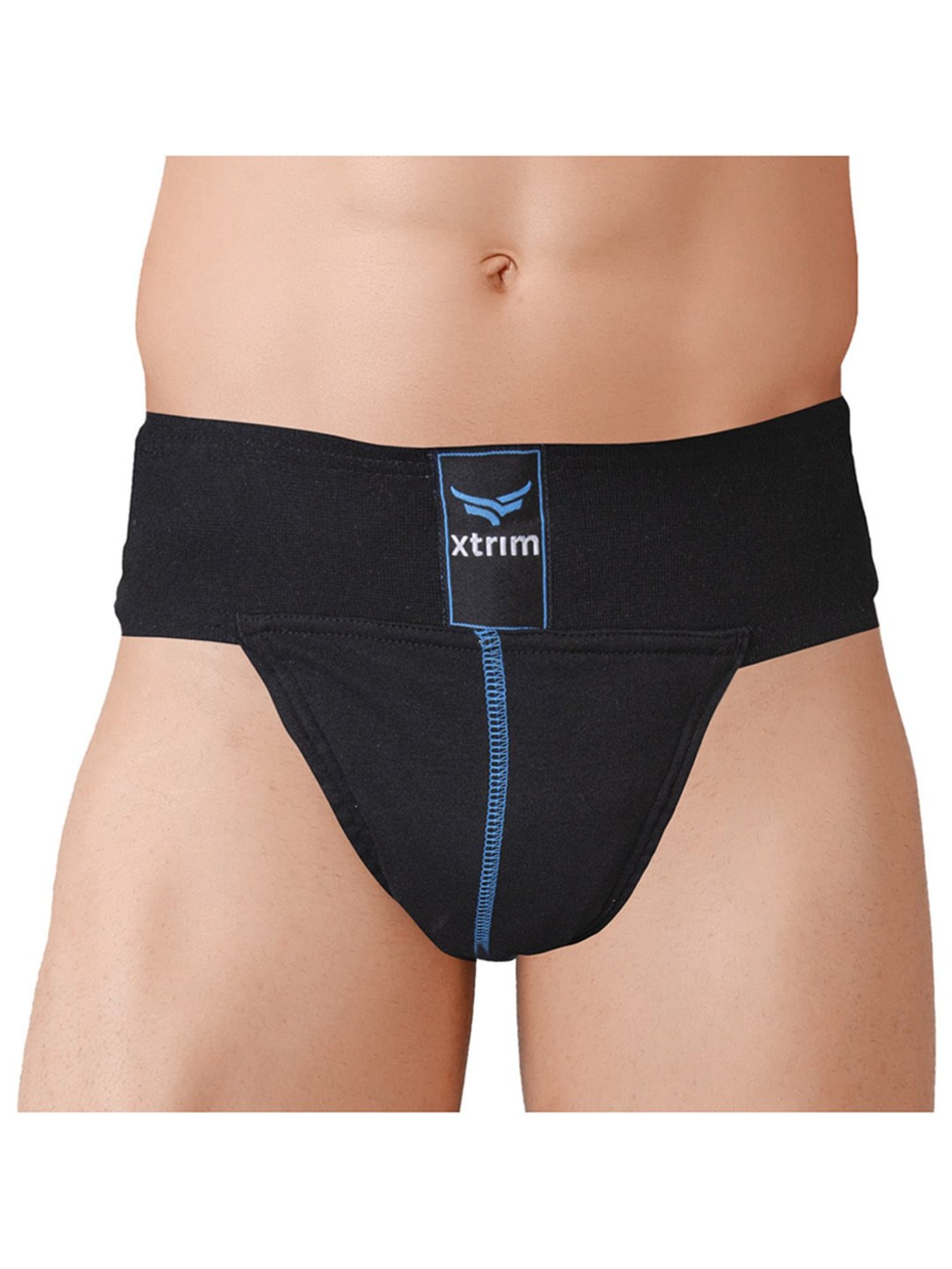 Xtrim Gym Supporter for Men (Black) Size - XXL