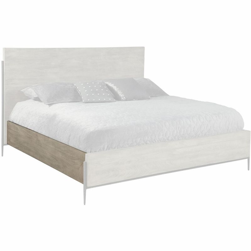 Hekman 24966R King Panel Rails & Slats Bedford Gray