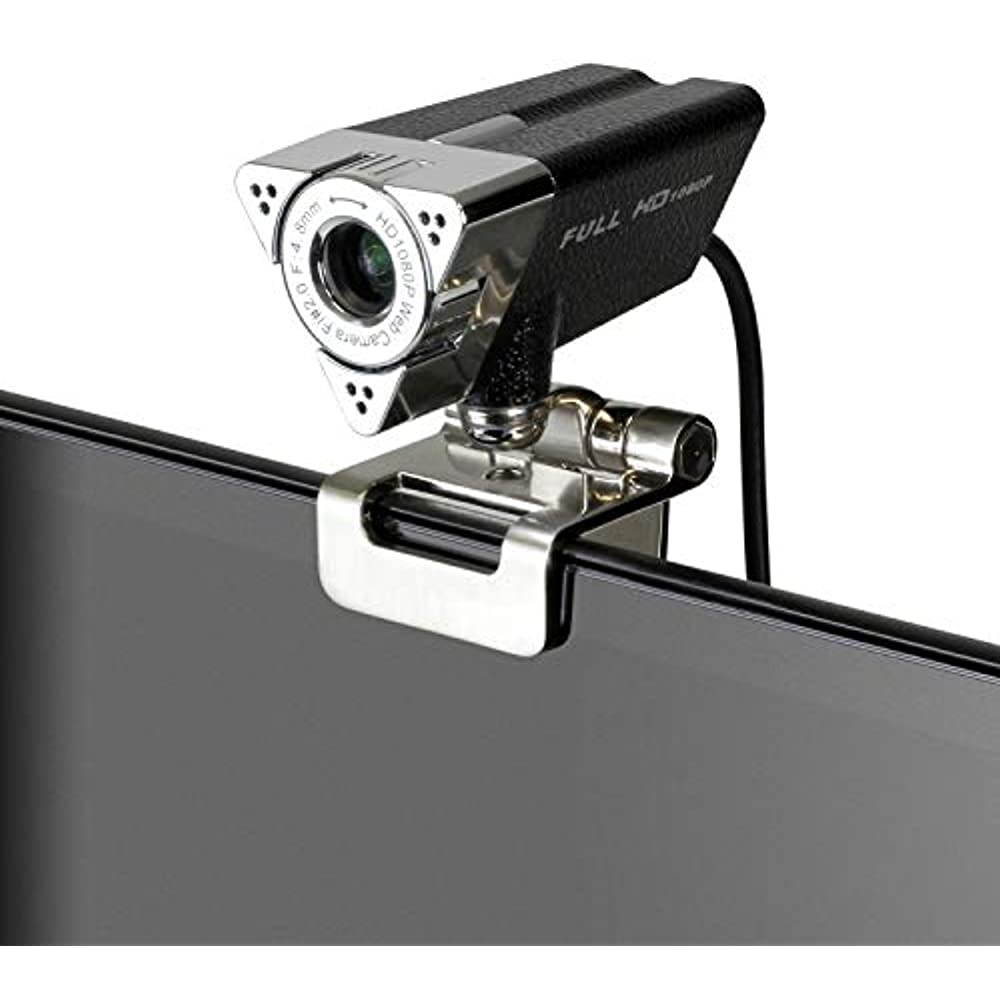 Aluratek AWC01F Video Conferencing Camera - 2 Megapixel - 30 fps - Black - USB 2.0 - 15 Megapixel Interpolated - 1920 x 1080 Video - CMOS Sensor - Manual Focus - Microphone - Notebook, Computer