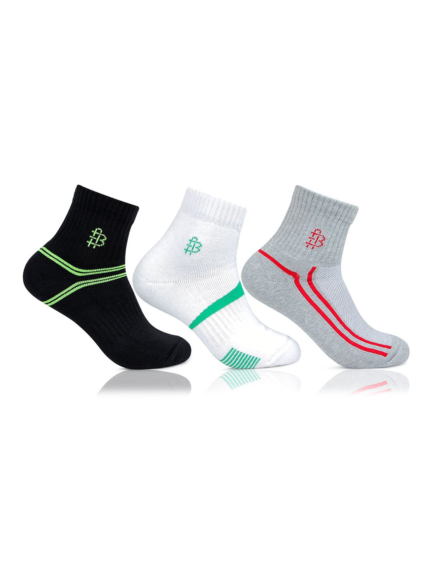 Bonjour Assorted Socks - Pack of 3