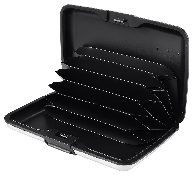 Zodaca Silver  Business Aluminum ID Credit Card Wallet Case Holder Metal Box Pocket