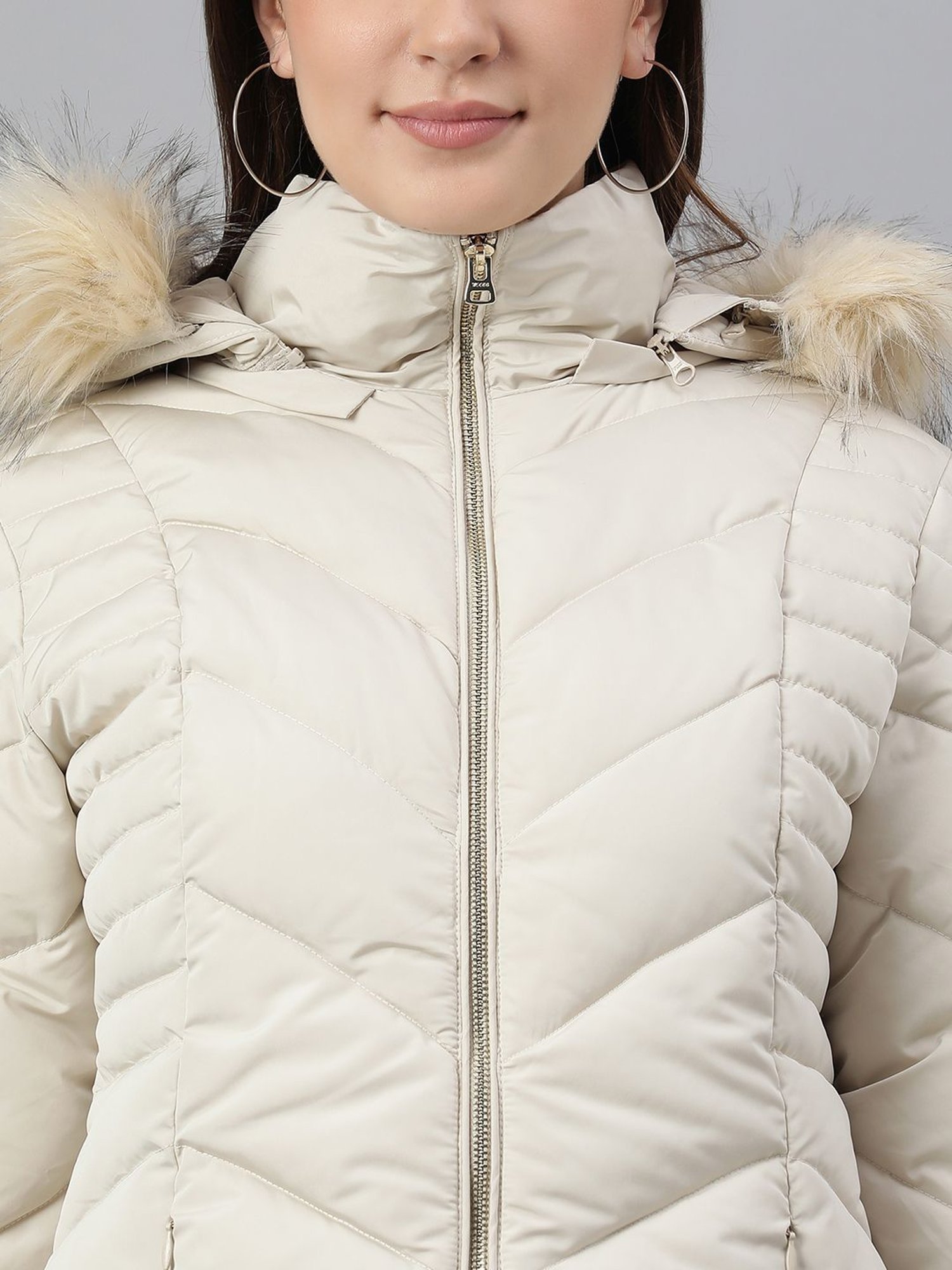 Woods Off-White Padded Jacket