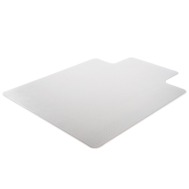 3'x4' Rectangle Solid Floor Mat Clear - Deflecto