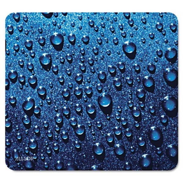 Allsop Mouse Pad, Raindrop - Blue (30182)