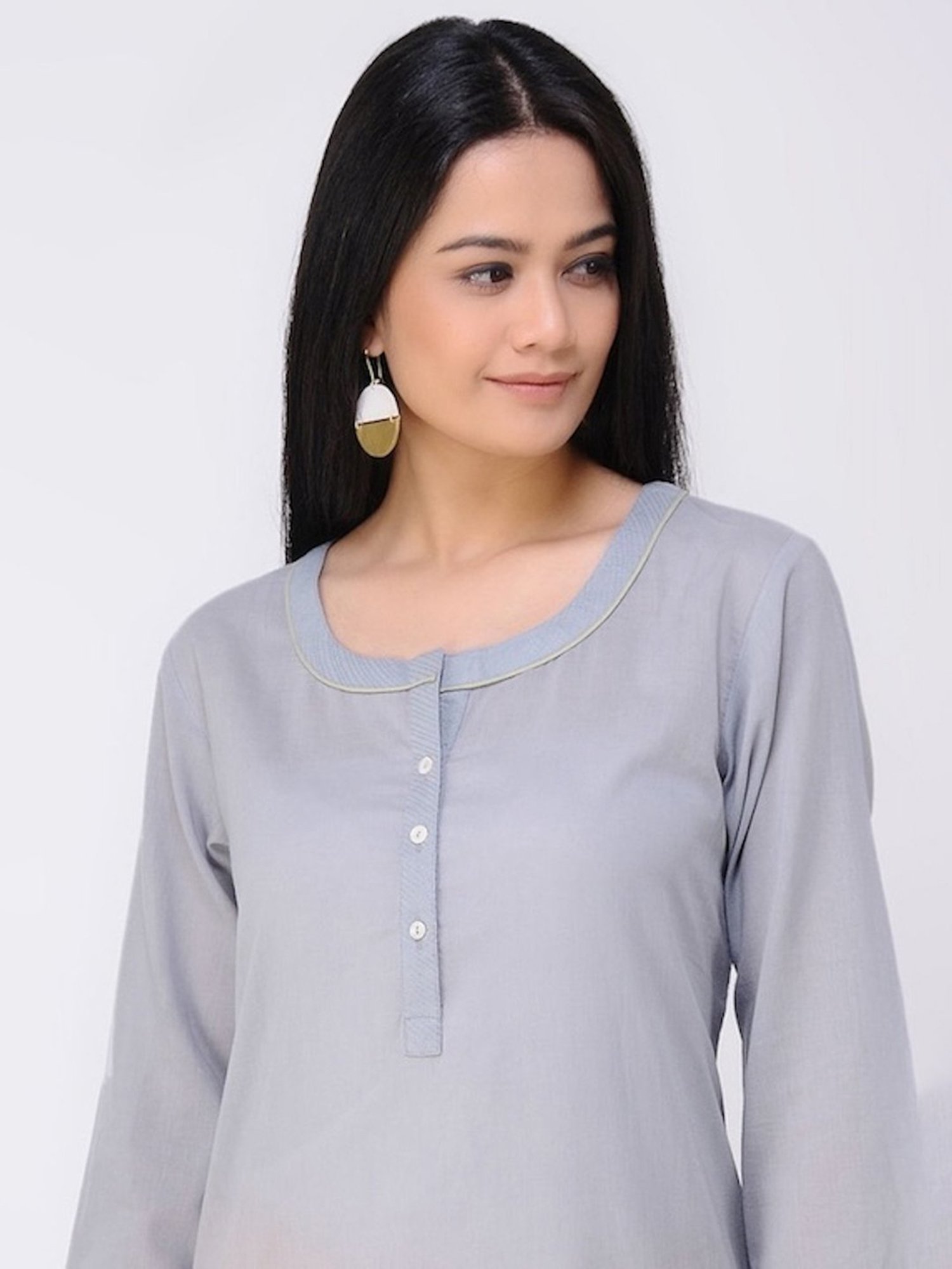 Smriti Gupta Kapaas Grey Tunic