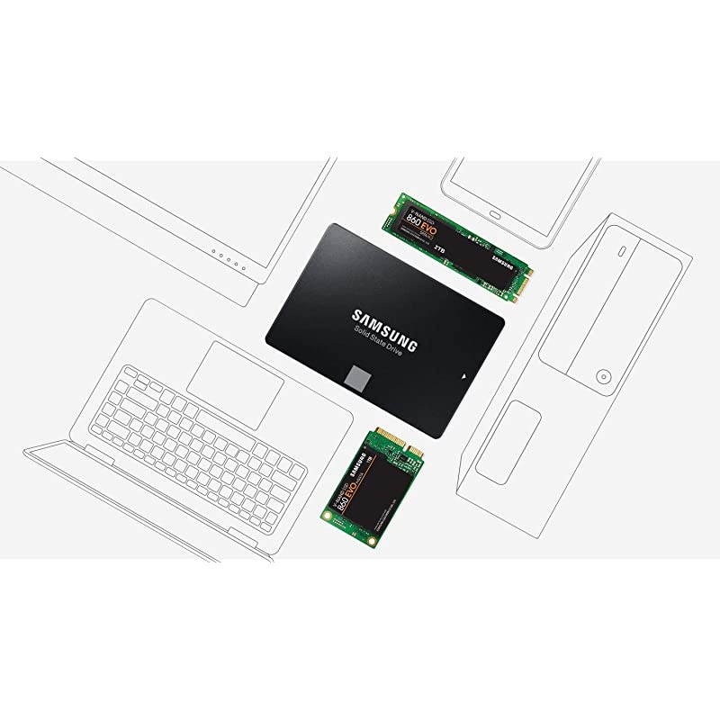 SSD 860 EVO 1TB 25 Inch SATA III Internal SSD MZ76E1T0BAM