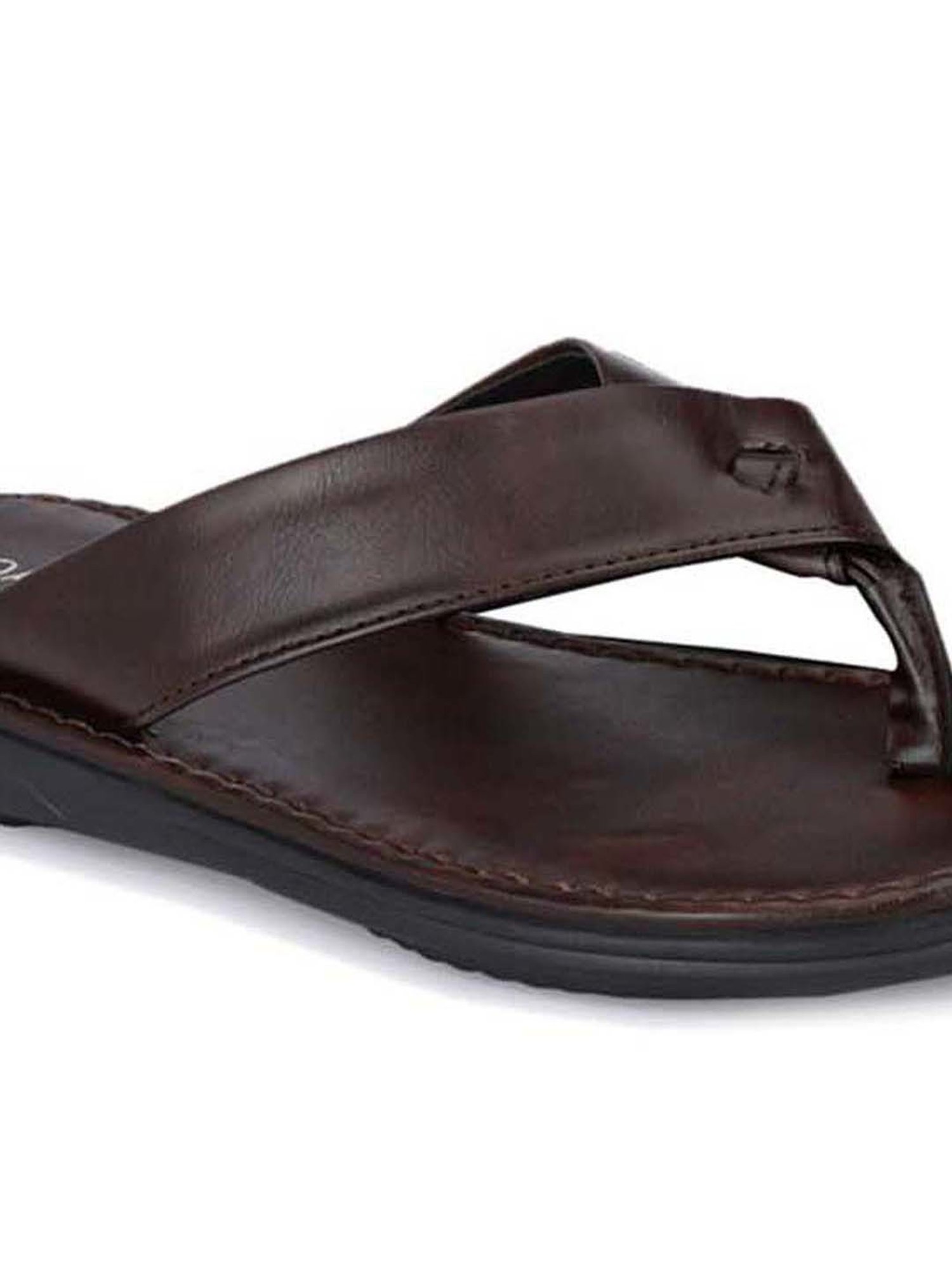 Giorgio Men's Brown Thong Sandals