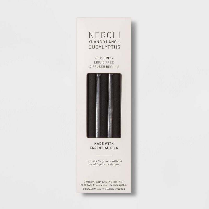 6ct Neroli Scented Liquidless Diffuser Refill Reeds - Project 62™