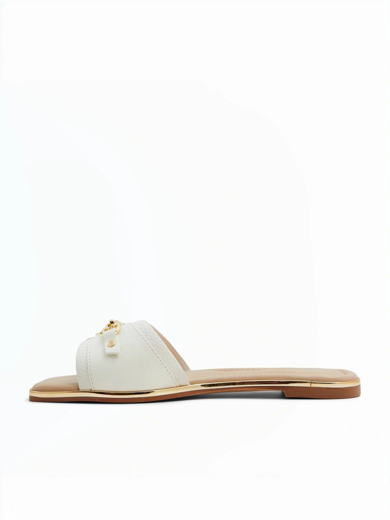 Bagatt Women's Cesena Beige Ankle Strap Sandals