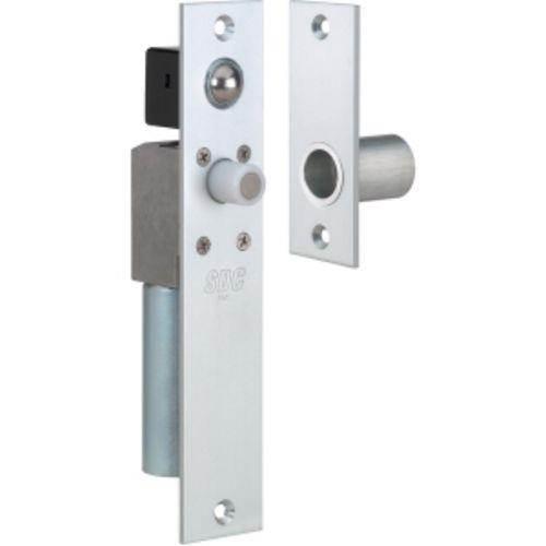 Security Door Controls - FS23MIV - Mortise Bolt Lock, Aluminum, 1-1/2 in. L