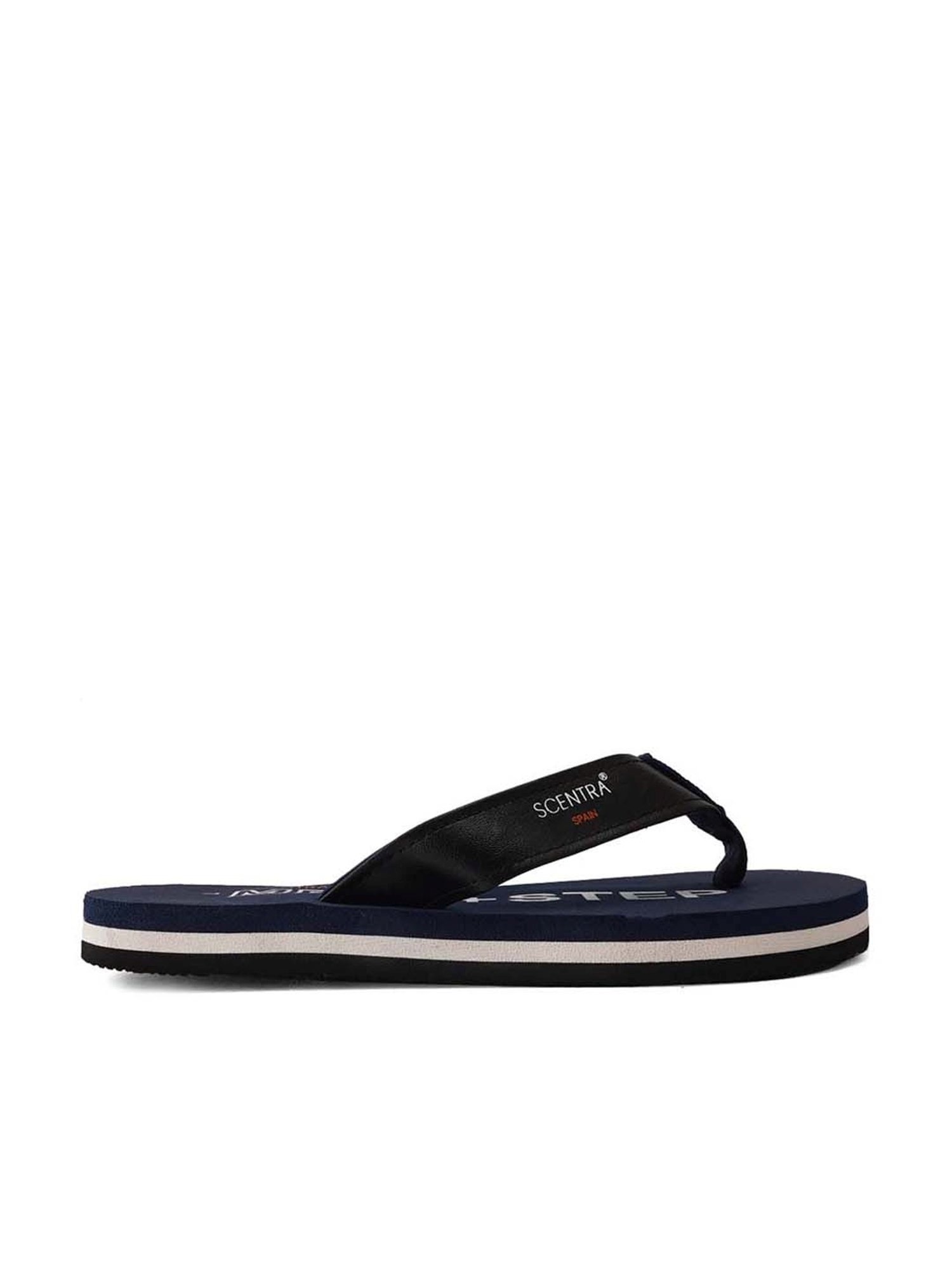 Scentra Men's Blue Flip Flops