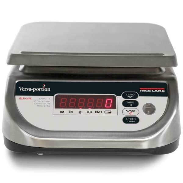 RICE LAKE WEIGHING SYSTEMS RLP-30S Digital Compact Bench Scale 30 lb./15kg