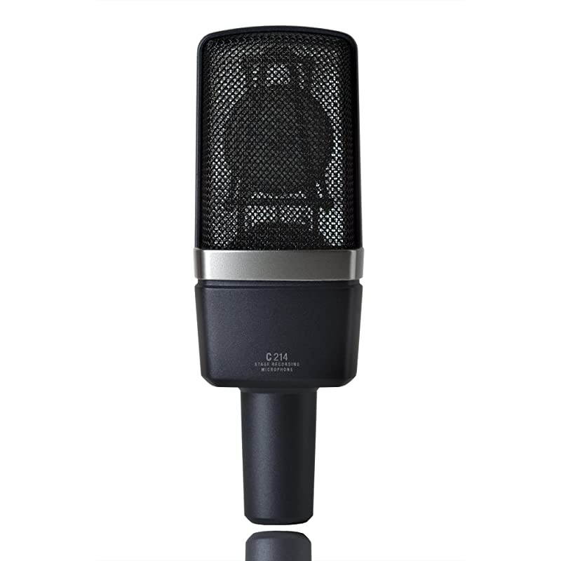 C214 Professional Large-Diaphragm Condenser Microphone, Matched Pair