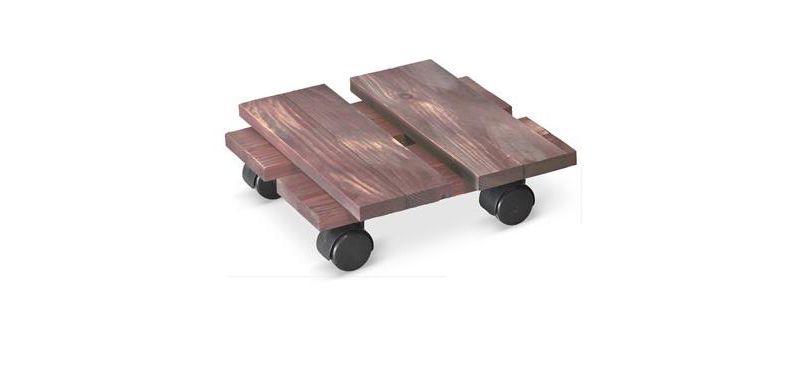 Square Loft Planter Caddy, Small - Gardener's Supply Company