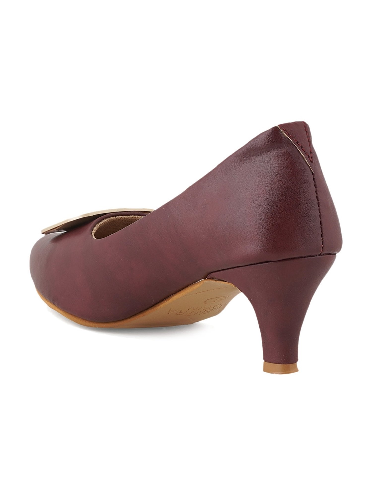 Scentra Women's SPAIN Brown Casual Pumps