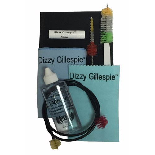 Dizzy Gillespie Elite Series Trumpet Mouthpiece Pack w/Dizzy Gillespie Paramount Series Silver Trumpet Care & Cleaning Kit +RS Berkeley Band Folder