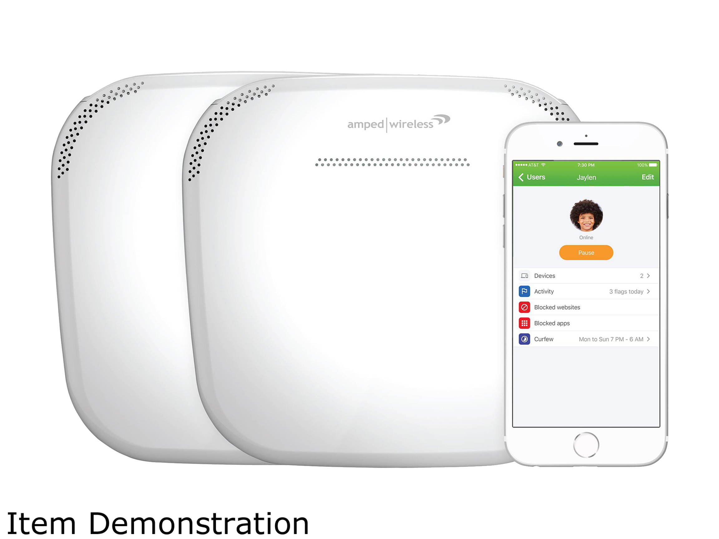 Amped Wireless ALLY-0091K-CA Ally Plus Whole Home Smart Wi-Fi System (Kit)
