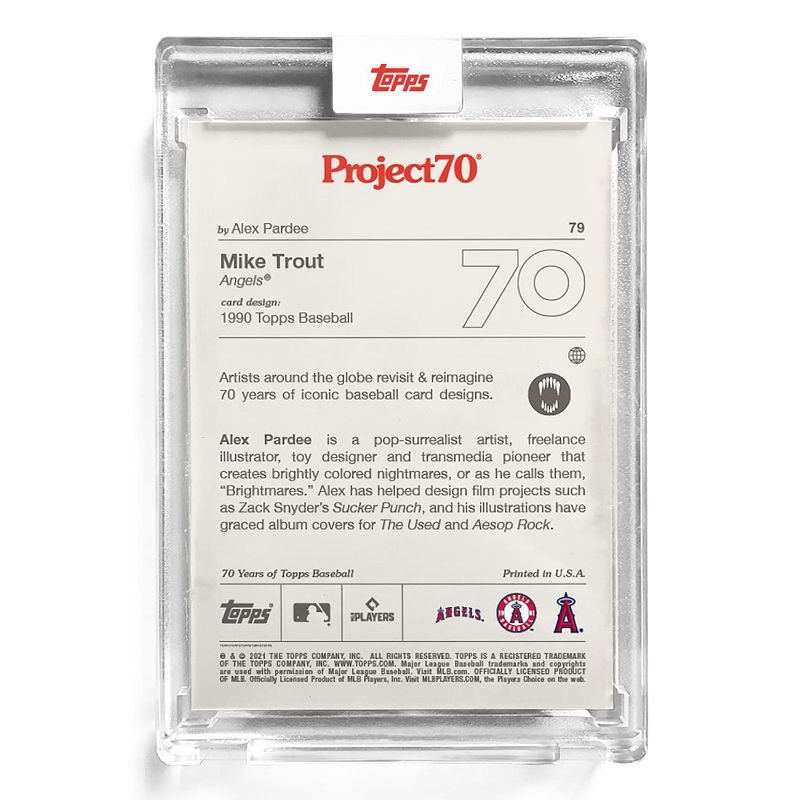 Topps Topps Project70 Card 79 - 1990 Mike Trout by Alex Pardee