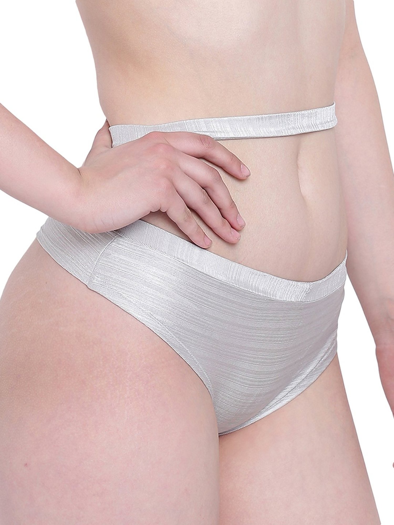 La Intimo Grey Beach Bold Bikini Panty