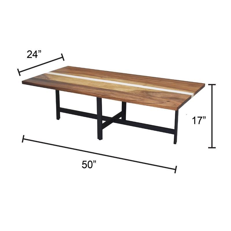 Eldridge Coffee Table Natural - Hopper Studio