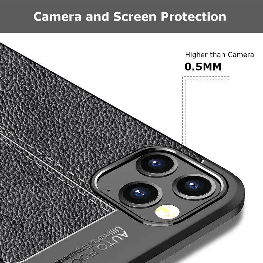 Luxury Leather Rubber Slim Soft Case Cover For iPhone 12 Pro Max 12 Pro 12 Mini