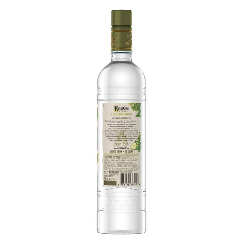 Ketel One Botanical Cucumber Mint Vodka - 750ml Bottle