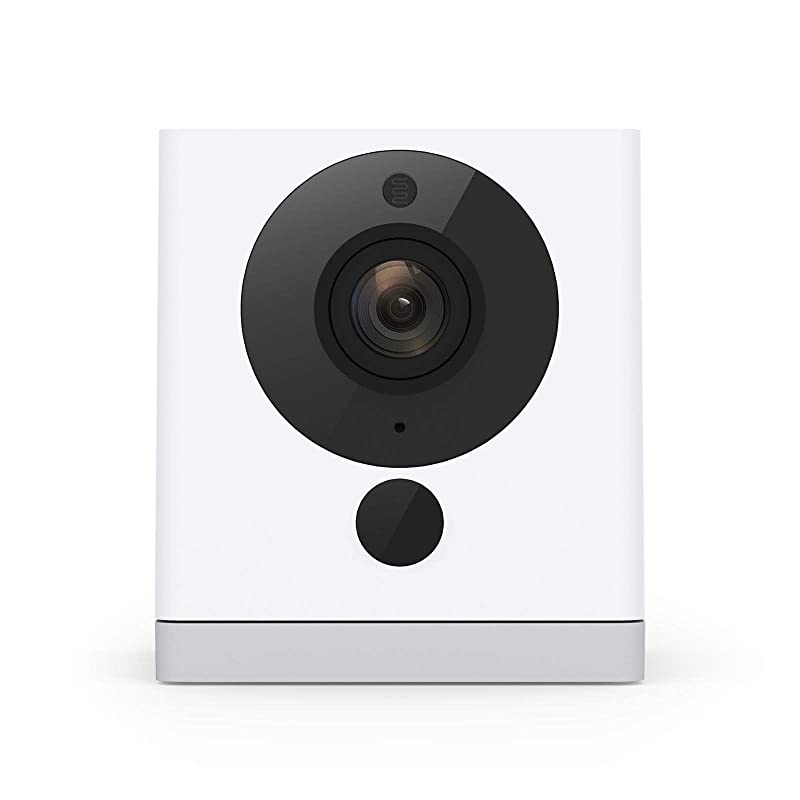 Cam 1080p HD Indoor Wireless Smart Home Camera with Night Vision 2Way Audio Works with Alexa amp the Google Assistant One Pack White C2