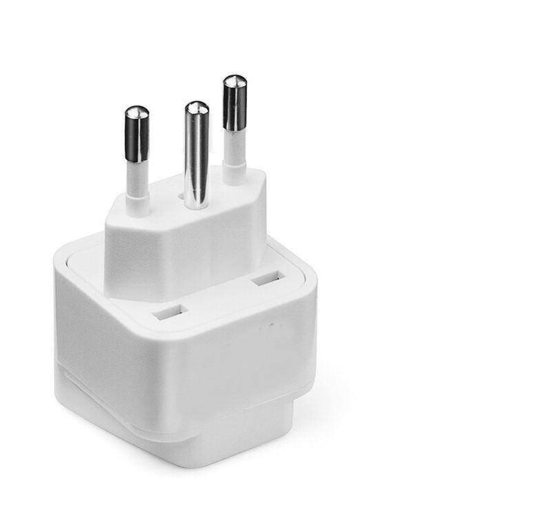 Universal Grounded Travel Plug Adapter For Brazil (Type N)