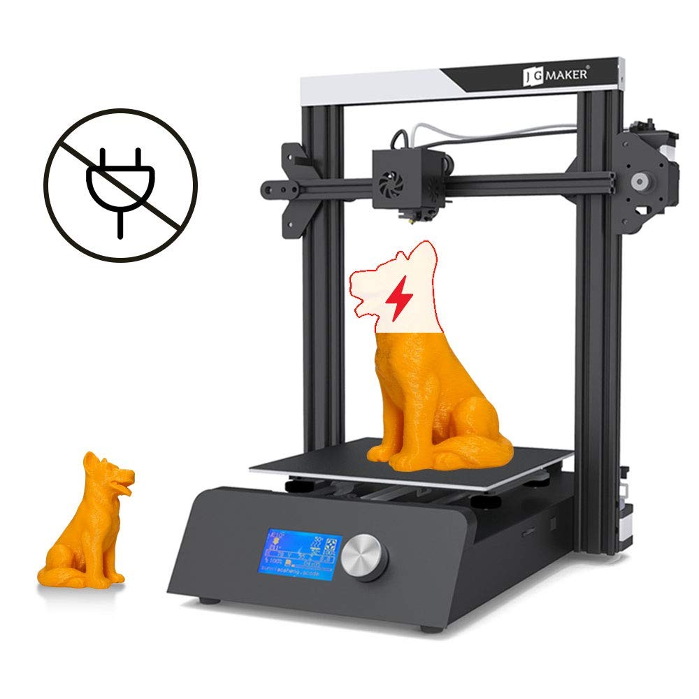 2020 New X5SA Pro 3D Printer High Precision Large Build Size Double Axis External Guide Rail and Titan Extruder, TRONXY 3D Printer