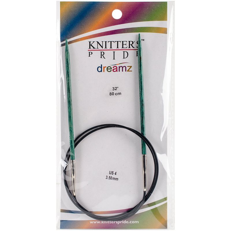Knitter's Pride-Dreamz Fixed Circular Needles 32"-Size 4/3.5mm