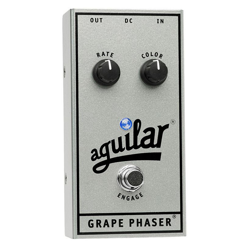 Aguilar 25th Anniversary Grape Phaser Bass Effects Pedal Silver