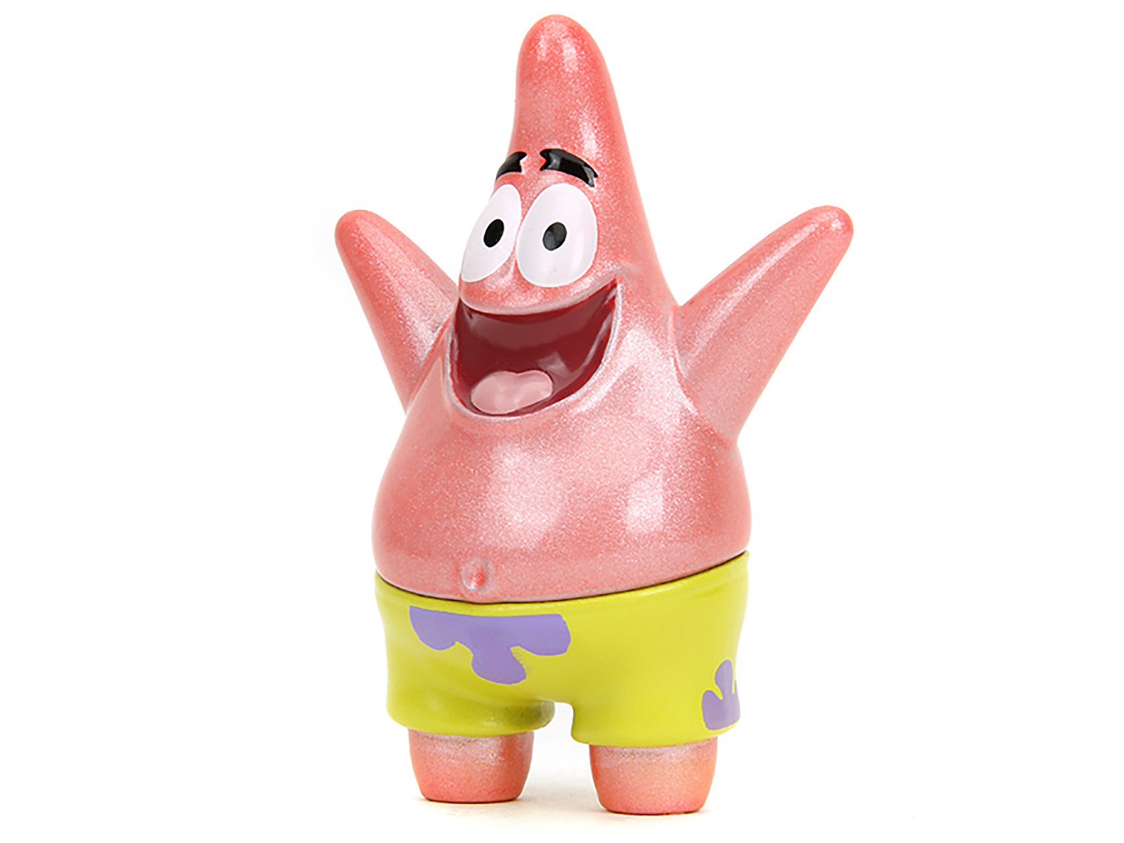 Set of 4 Diecast Figures "SpongeBob SquarePants" (1999-Current) TV Series "Metalfigs" Series Diecast Models by Jada