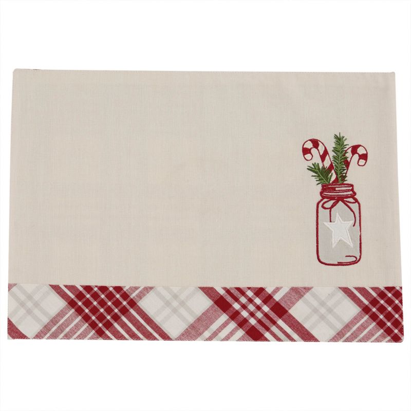 10 Pieces 14.4" Gold Leaf-Shaped Vinyl Placemats, Washable Table Mats Set for Party Decorations and Catering Events