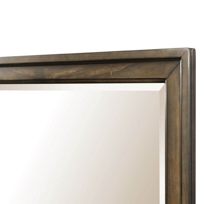 6pc Queen Channing 2 Drawer Storage Bedroom Set Dark Walnut - Picket House Furnishings