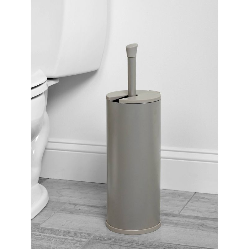 Three Roll Smart Accessories NeverRust Easy Access Toilet Paper Holder Brushed Nickel - Zenna Home