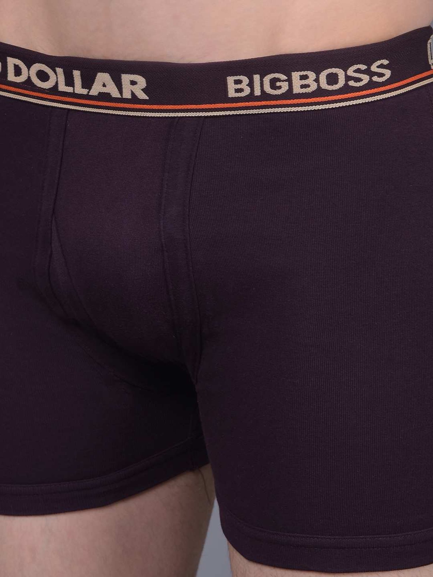 Dollar Bigboss Assorted Cotton Regular Fit Trunks - Pack Of 7