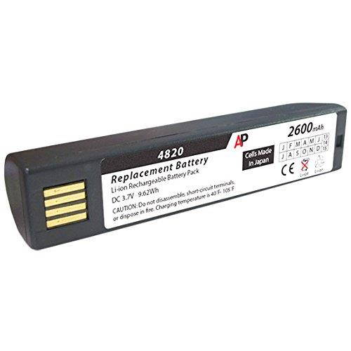 Replacement Battery for Honeywell 3820, 4820, 6320 & Xenon 1902. 2600mAh