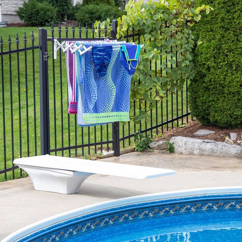 Sunbeam Bamboo and Stainless Steel  Foldable Drying Rack