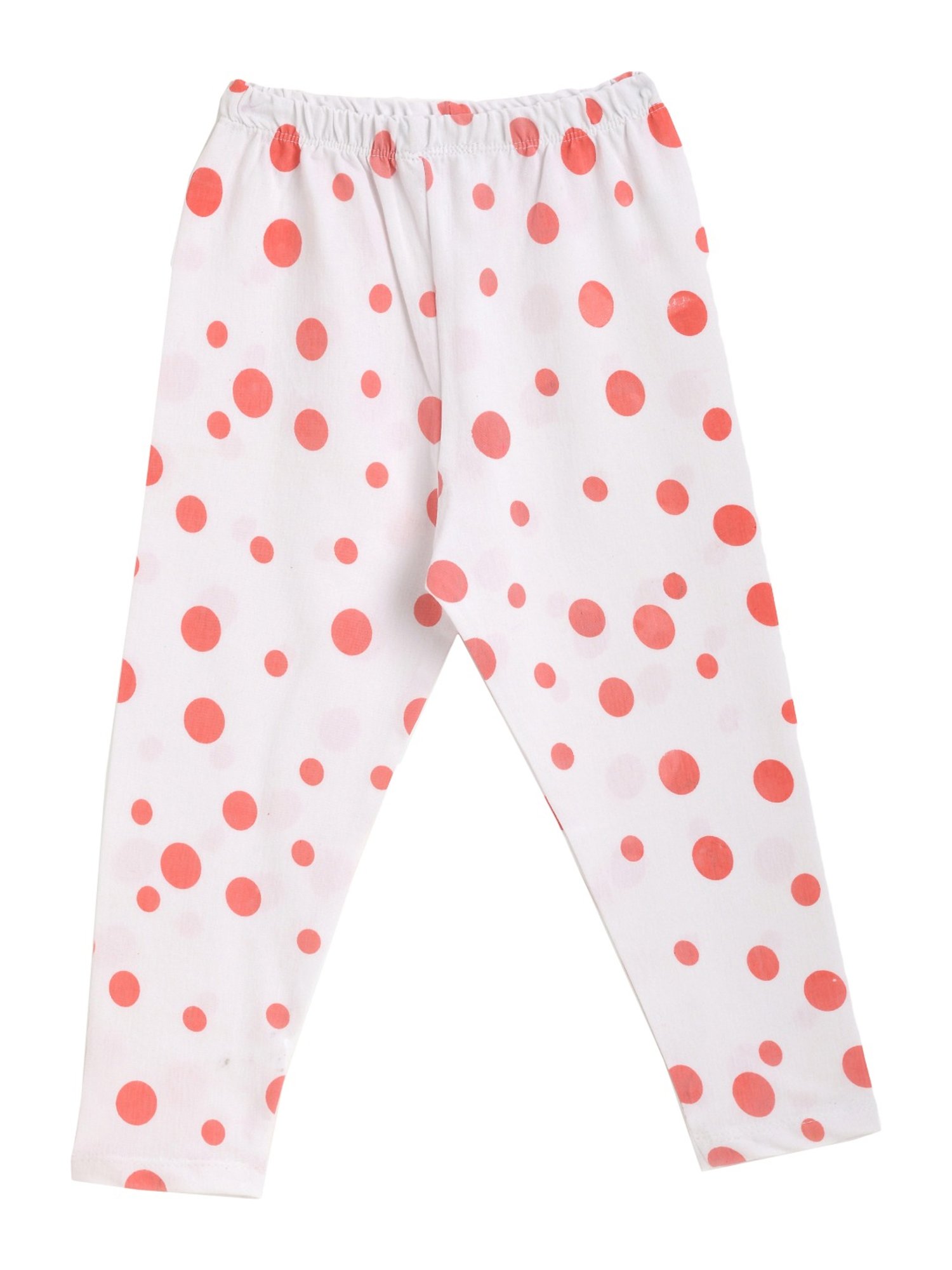 Kids Craft Peach Cotton Printed T-Shirt & Pants