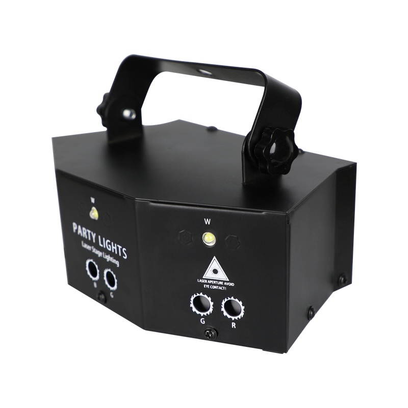 Laser LED Light Remote 9-EYE RGB DMX Projector Strobes DJ KTV Disco Stage Light 110V US Plug