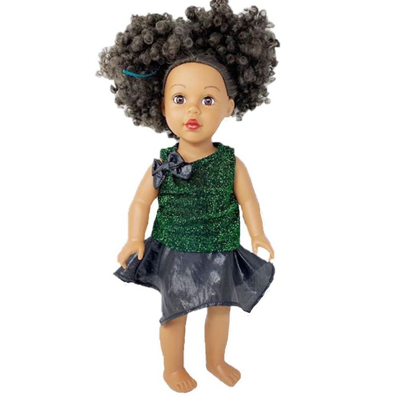 JC Toys Lil' Cutesies Twins 8.5" All Vinyl Baby Doll with Stroller