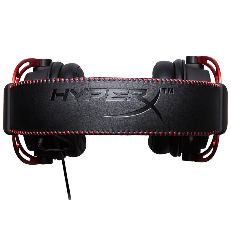 HyperX Cloud Alpha - Gaming Headset, Dual Chamber Drivers, Award Winning Comfort, Durable Aluminum Frame, Detachable Microphone, Works on PC, PS4, Xbox One, Nintendo Switch, and Mobile Devices &ndash; Red