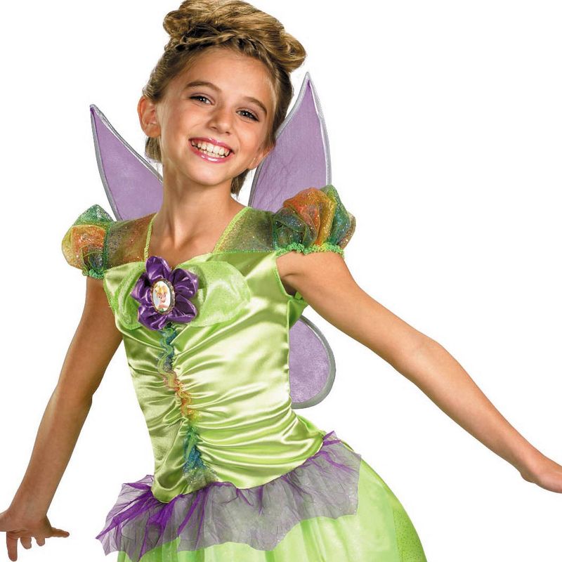 Toddler Tinker Bell Rainbow Halloween Costume 3T-4T