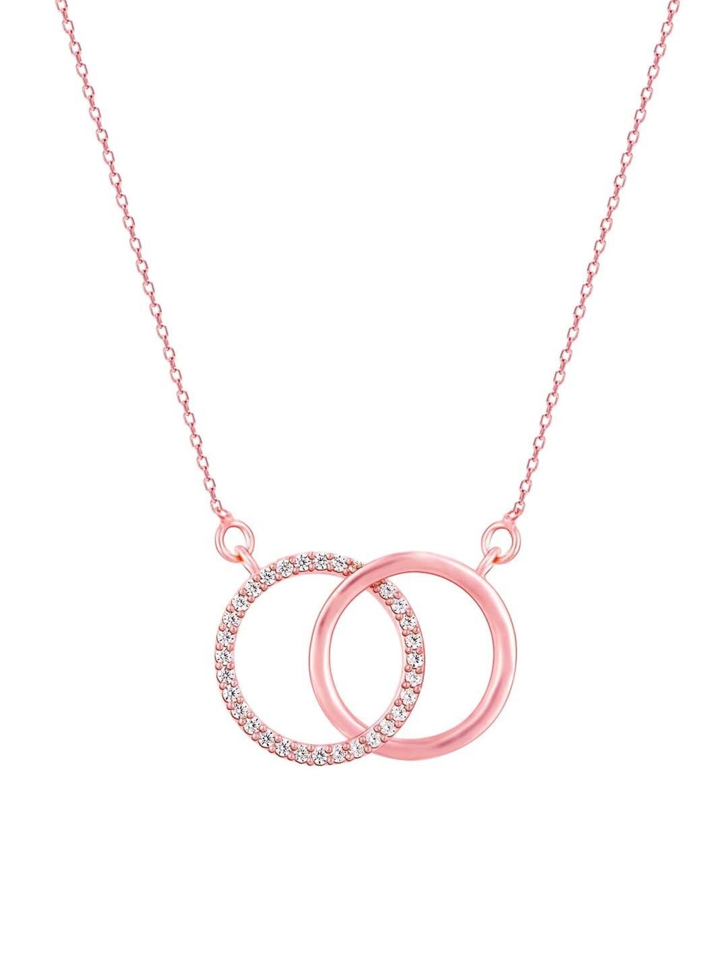 GIVA 92.5 Sterling Silver Alluring Necklace for Women